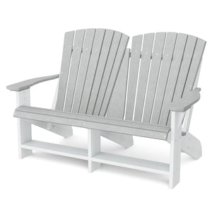 Heritage Double Adirondack - The Charming Bench Company