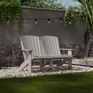 Heritage Double Adirondack - The Charming Bench Company