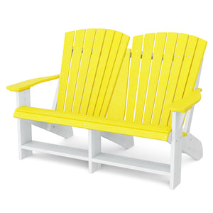 Heritage Double Adirondack - The Charming Bench Company