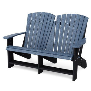 Heritage Double Adirondack - The Charming Bench Company