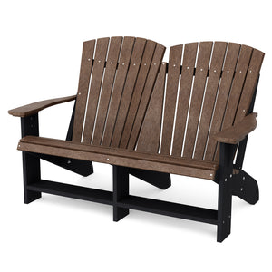 Heritage Double Adirondack - The Charming Bench Company