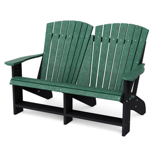 Heritage Double Adirondack - The Charming Bench Company