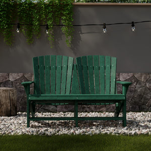 Heritage Double Adirondack - The Charming Bench Company