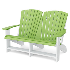 Heritage Double Adirondack - The Charming Bench Company