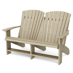 Heritage Double Adirondack - The Charming Bench Company