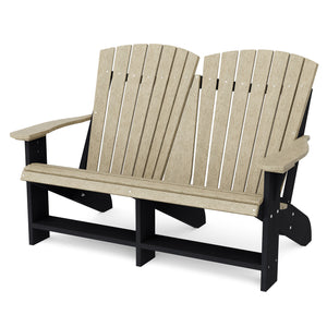 Heritage Double Adirondack - The Charming Bench Company