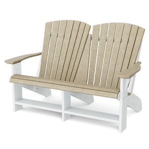 Heritage Double Adirondack - The Charming Bench Company