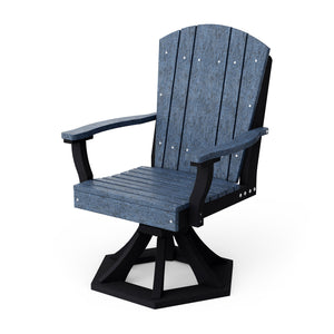 Heritage Swivel Dining Arm Chair - The Charming Bench Company