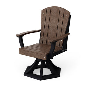 Heritage Swivel Dining Arm Chair - The Charming Bench Company