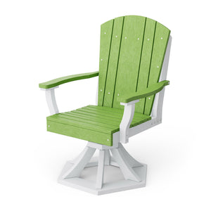 Heritage Swivel Dining Arm Chair - The Charming Bench Company