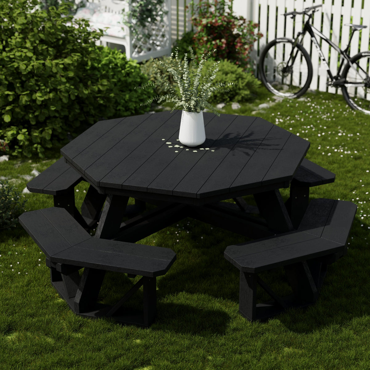 Heritage Octagon Picnic Table (LCC-164) by Wildridge Furniture