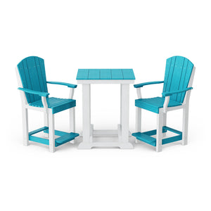 Heritage 3-Piece Patio Counter Set - The Charming Bench Company