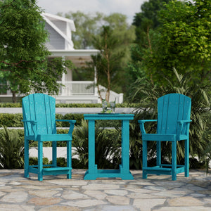 Heritage 3-Piece Patio Counter Set - The Charming Bench Company