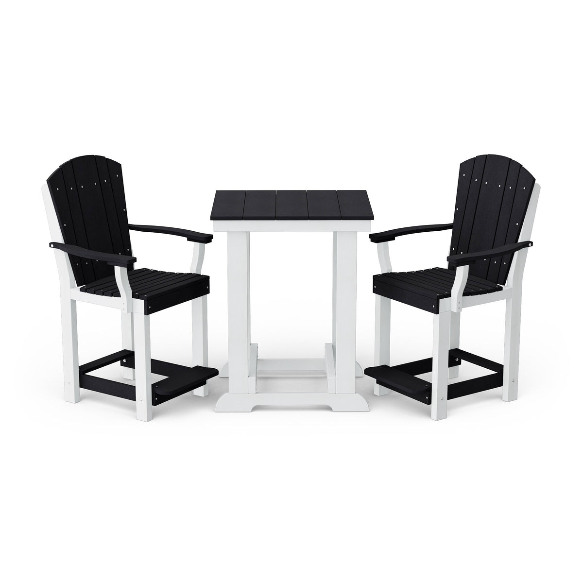 Heritage 3-Piece Patio Counter Set - The Charming Bench Company