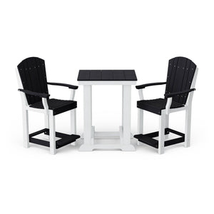 Heritage 3-Piece Patio Counter Set - The Charming Bench Company