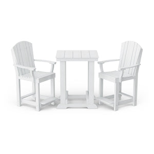 Heritage 3-Piece Patio Counter Set - The Charming Bench Company