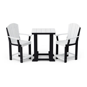 Heritage 3-Piece Patio Counter Set - The Charming Bench Company