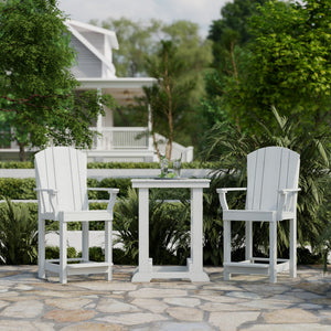 Heritage 3-Piece Patio Counter Set - The Charming Bench Company