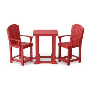 Heritage 3-Piece Patio Counter Set - The Charming Bench Company
