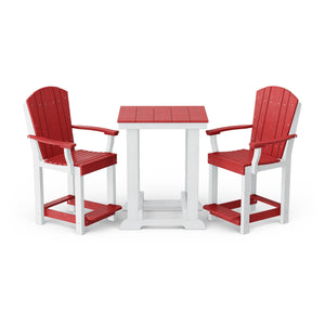 Heritage 3-Piece Patio Counter Set - The Charming Bench Company