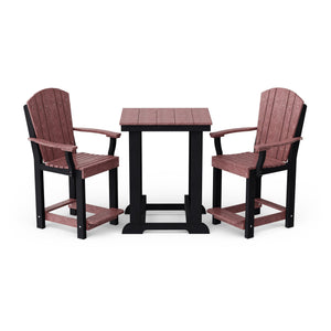 Heritage 3-Piece Patio Counter Set - The Charming Bench Company