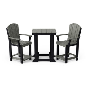 Heritage 3-Piece Patio Counter Set - The Charming Bench Company