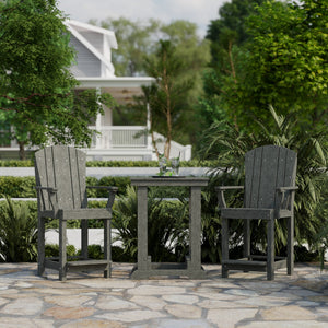 Heritage 3-Piece Patio Counter Set - The Charming Bench Company