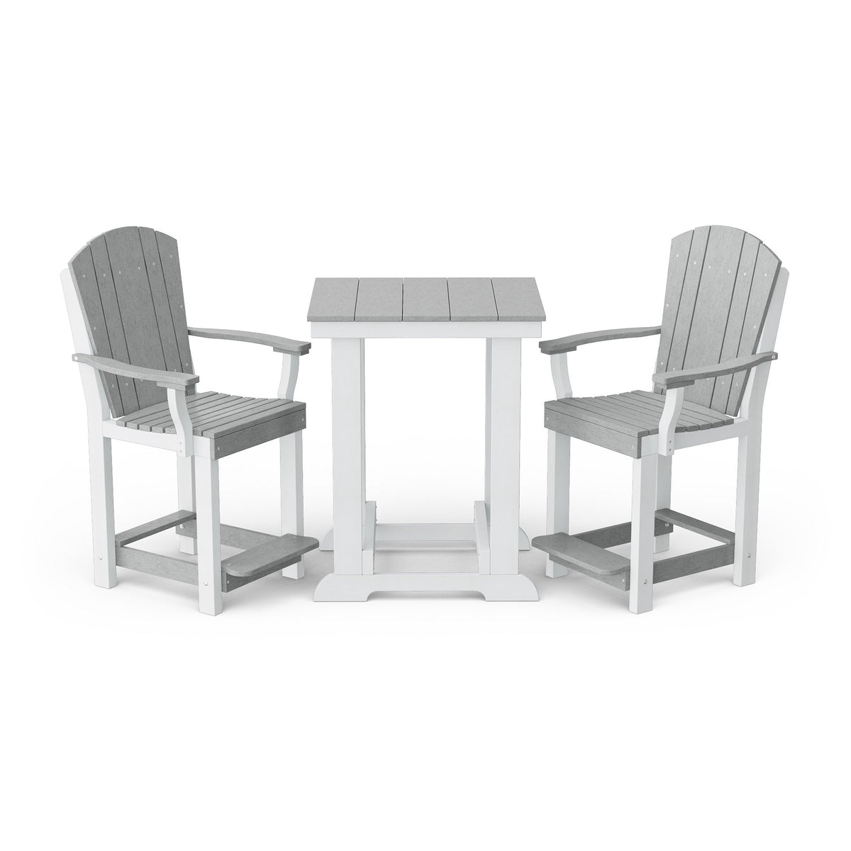Heritage 3-Piece Patio Counter Set - The Charming Bench Company