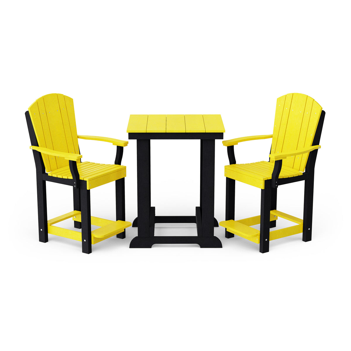 Heritage 3-Piece Patio Counter Set - The Charming Bench Company