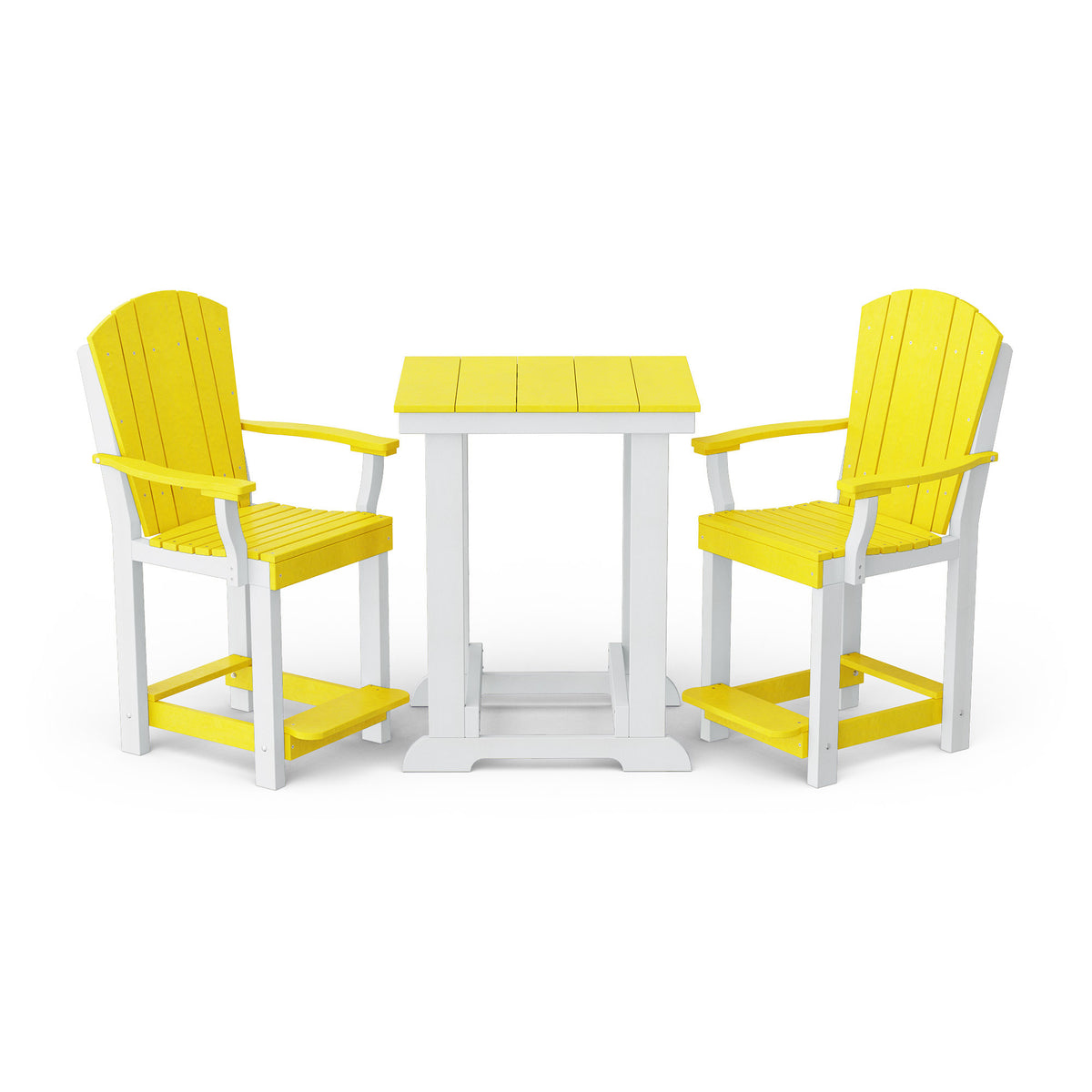 Heritage 3-Piece Patio Counter Set - The Charming Bench Company