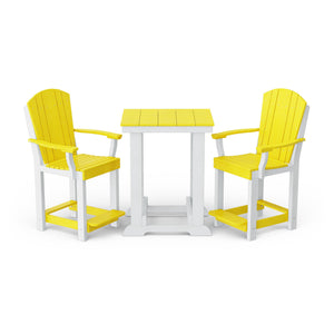 Heritage 3-Piece Patio Counter Set - The Charming Bench Company