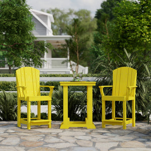 Heritage 3-Piece Patio Counter Set - The Charming Bench Company