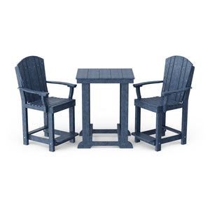 Heritage 3-Piece Patio Counter Set - The Charming Bench Company