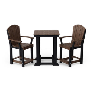 Heritage 3-Piece Patio Counter Set - The Charming Bench Company