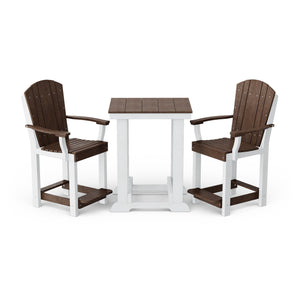 Heritage 3-Piece Patio Counter Set - The Charming Bench Company