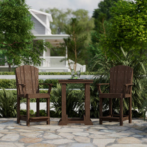 Heritage 3-Piece Patio Counter Set - The Charming Bench Company