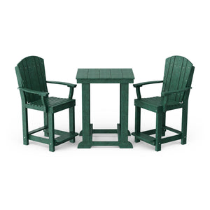 Heritage 3-Piece Patio Counter Set - The Charming Bench Company