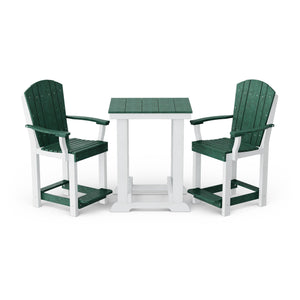 Heritage 3-Piece Patio Counter Set - The Charming Bench Company