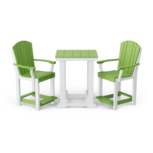 Heritage 3-Piece Patio Counter Set - The Charming Bench Company