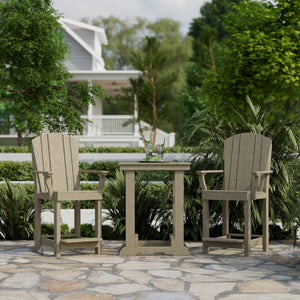 Heritage 3-Piece Patio Counter Set - The Charming Bench Company