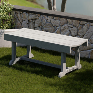 Heritage 42" and 68" Patio Benches - The Charming Bench Company
