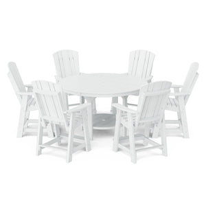 Heritage 7-Piece 60" Pub Counter Set - The Charming Bench Company