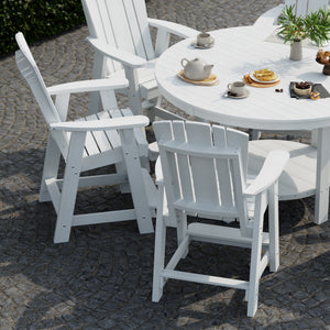 Heritage 7-Piece 60" Pub Counter Set - The Charming Bench Company