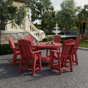 Heritage 7-Piece 60" Pub Counter Set - The Charming Bench Company