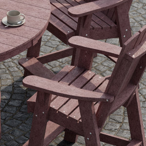 Heritage 7-Piece 60" Pub Counter Set - The Charming Bench Company