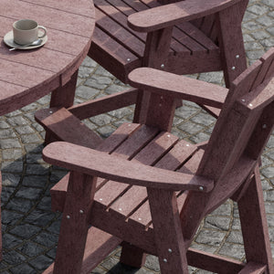 Heritage 7-Piece 60" Pub Counter Set - The Charming Bench Company
