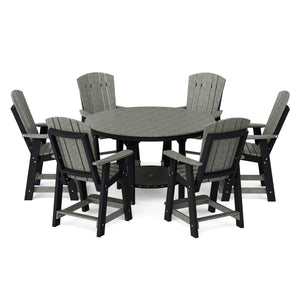 Heritage 7-Piece 60" Pub Counter Set - The Charming Bench Company