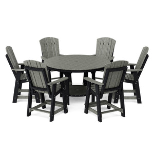 Heritage 7-Piece 60" Pub Counter Set - The Charming Bench Company