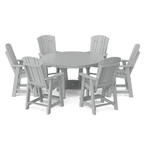 Heritage 7-Piece 60" Pub Counter Set - The Charming Bench Company