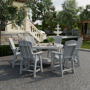 Heritage 7-Piece 60" Pub Counter Set - The Charming Bench Company